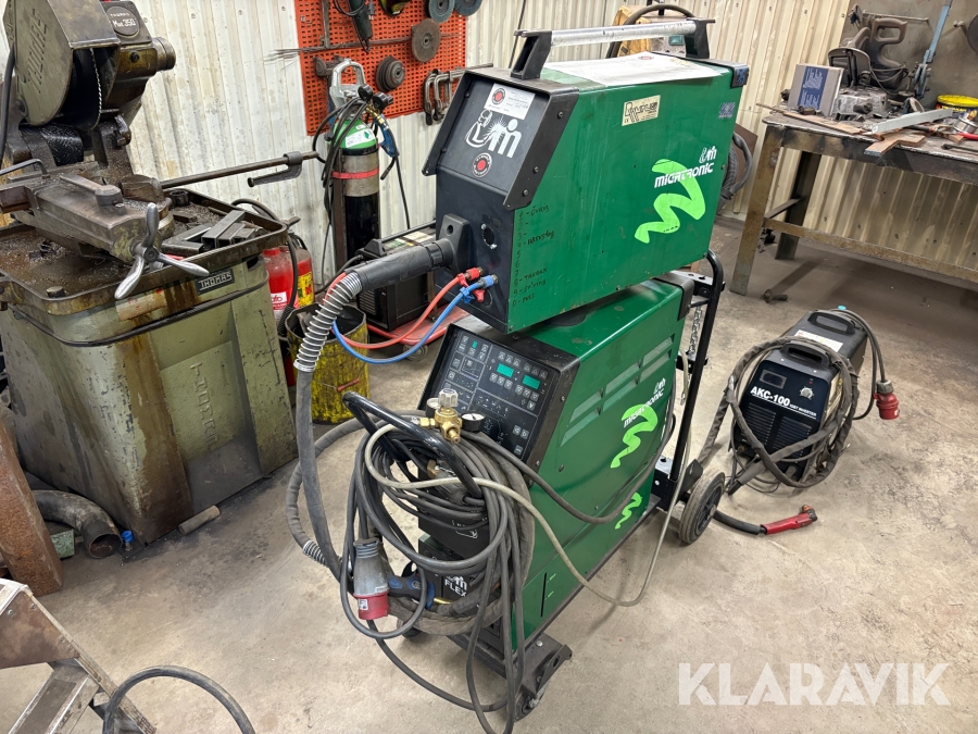 MIG svets Migatronic Flex Mps 400 S inkl MWF 15
