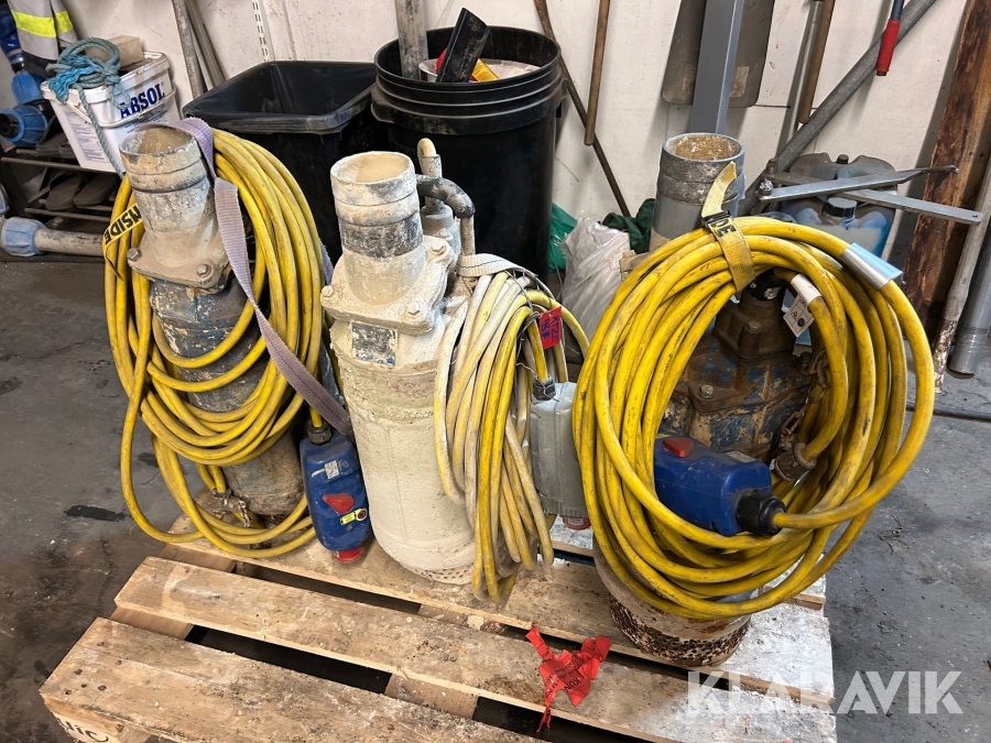 Pumpar Tsurumi KTZE 43.7 3 st