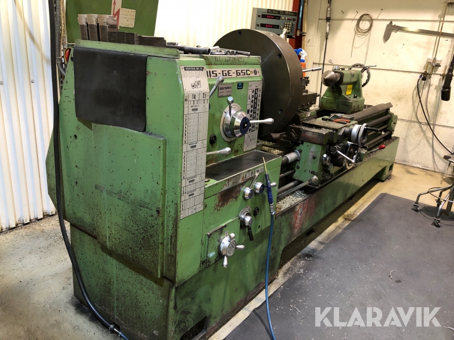 Supportersvarv  Geminis  GE-650 med extra stor chuck 