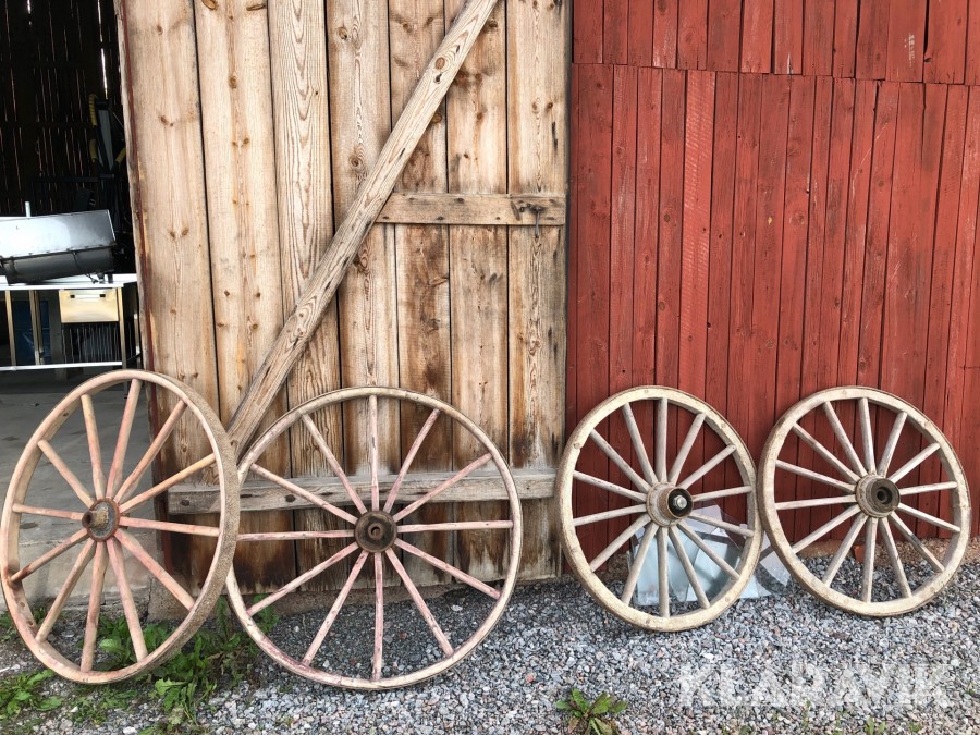 Kärrhjul 4st