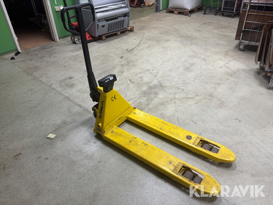 Handtruck Yale med våg