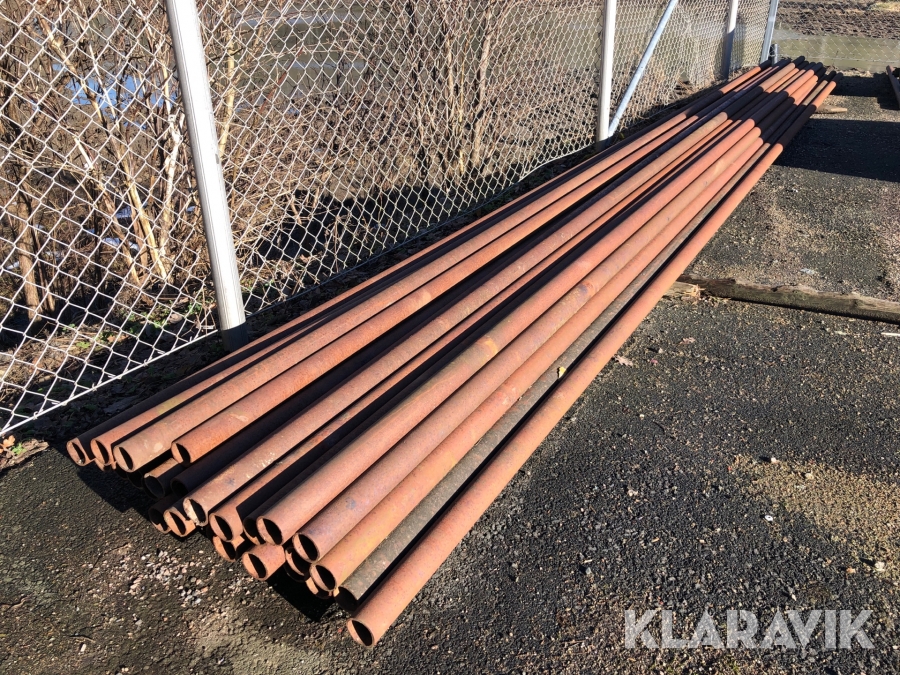 Järnrör sömlösa 6m