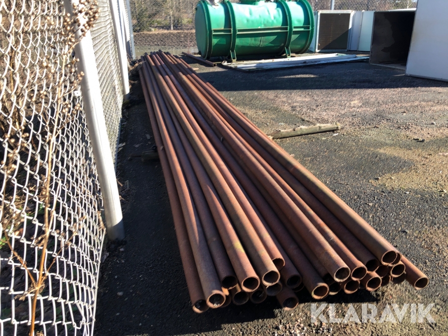 Järnrör sömlösa 6m