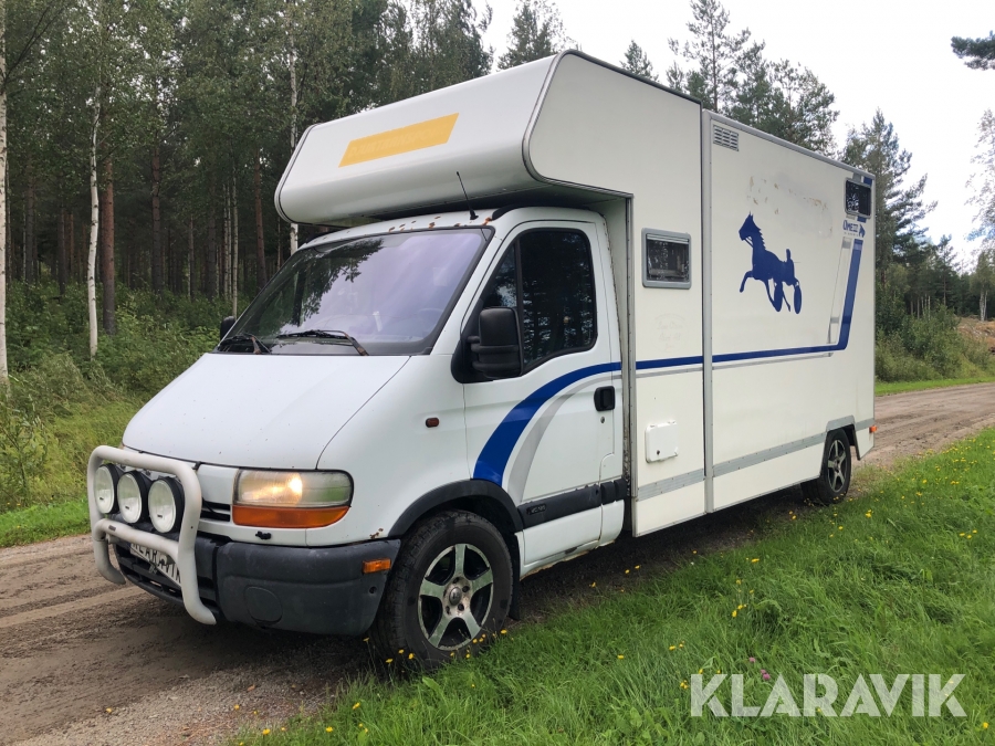 Hästlastbil Renault Master dCi 120