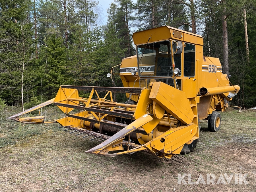 Skördetröska Sampo Rosenlew 650