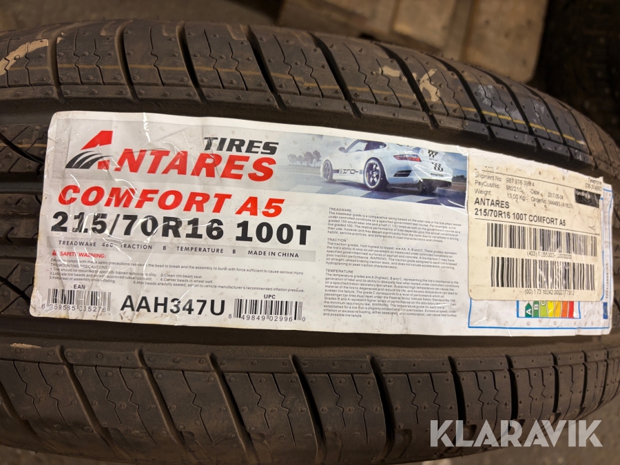 Däck Antares Comfort A5