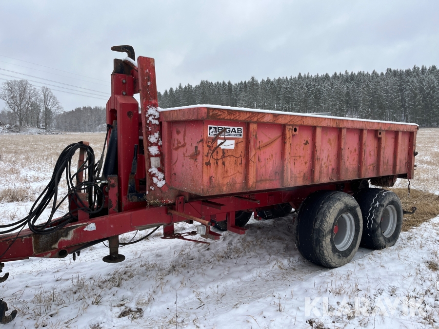 Lastväxlarvagn Trejon HCV-120 2st flak