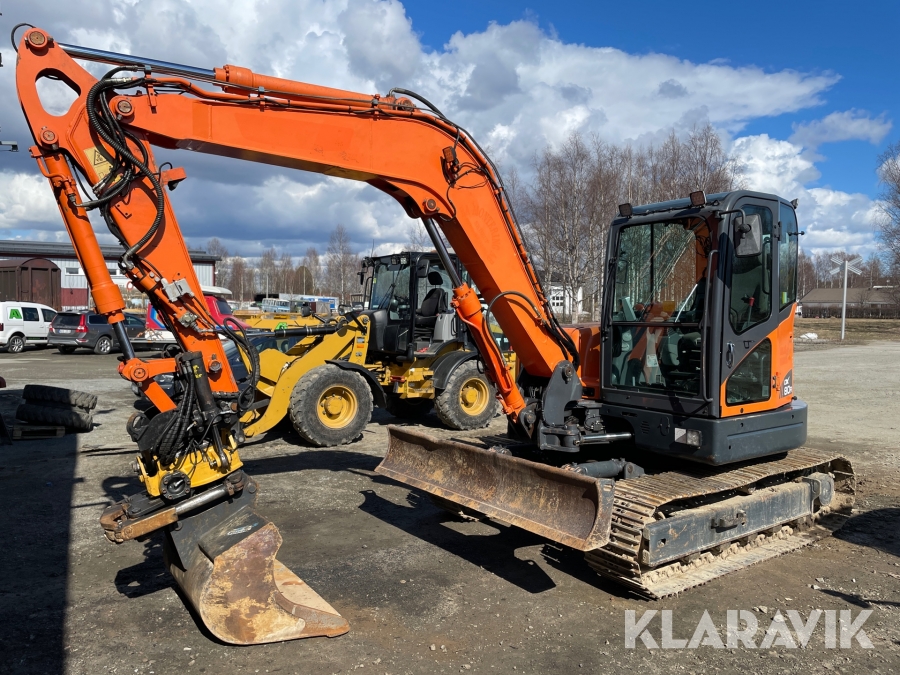 Grävmaskin Doosan DX80R