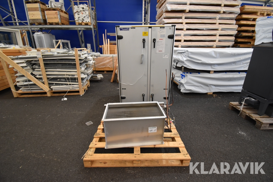 Ventilationsaggregat Weland WLR-02