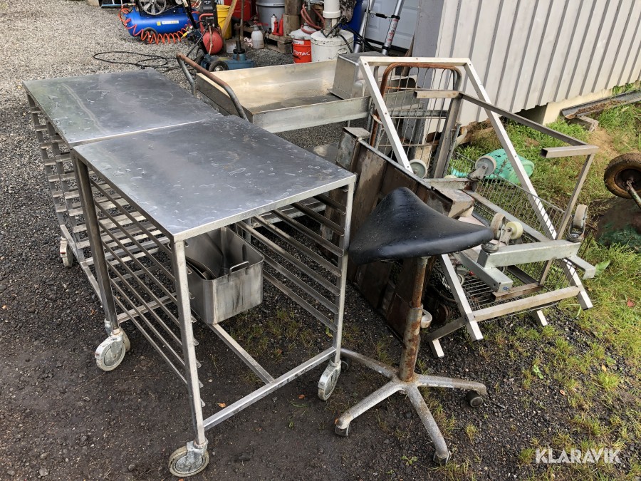 Div rostfria vagnar mm