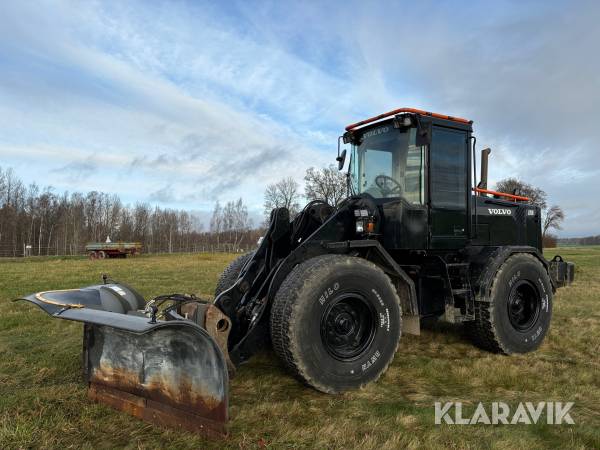 Hjullastare Volvo L70D med vikplog