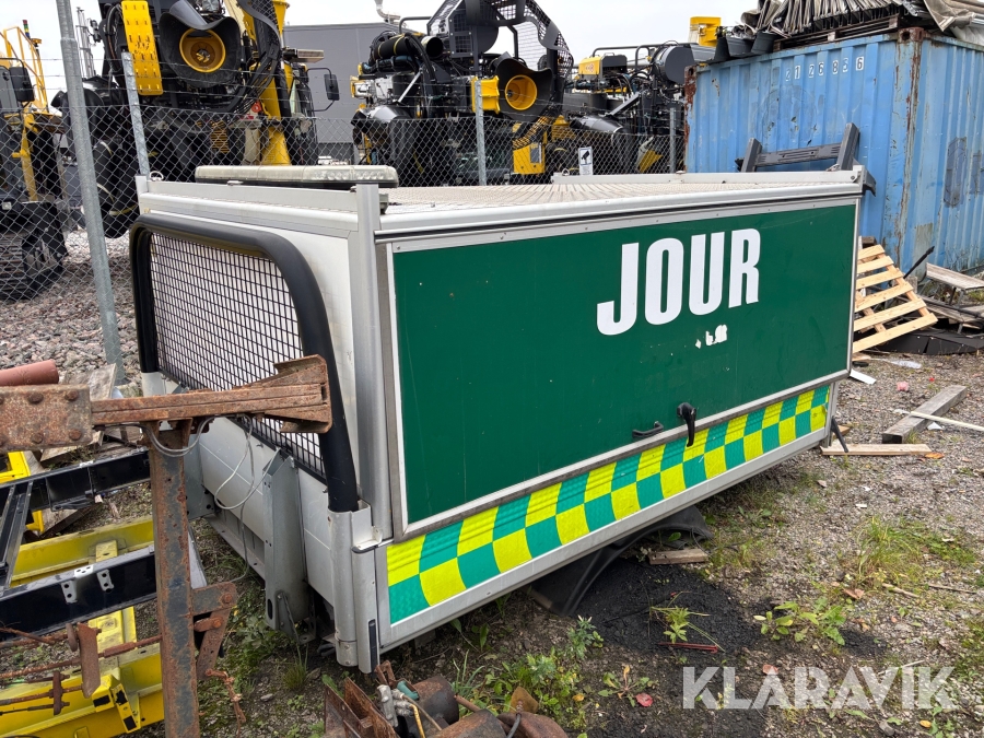 Glasfiberskåp till Volkswagen Transporter Enkelhytt Floby