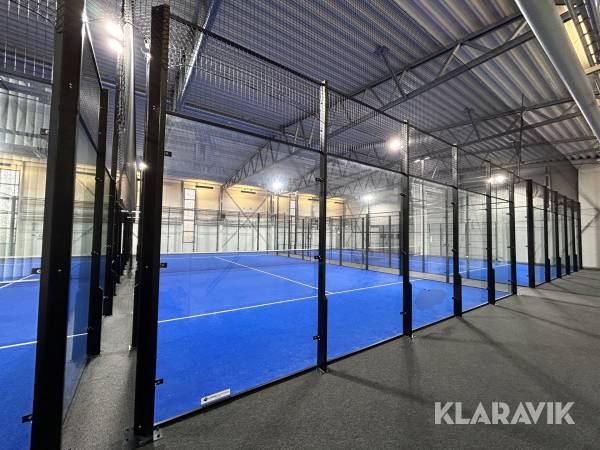 Padelbana Dubbel, Svenskt Konstgräs Padel , utomhusbana