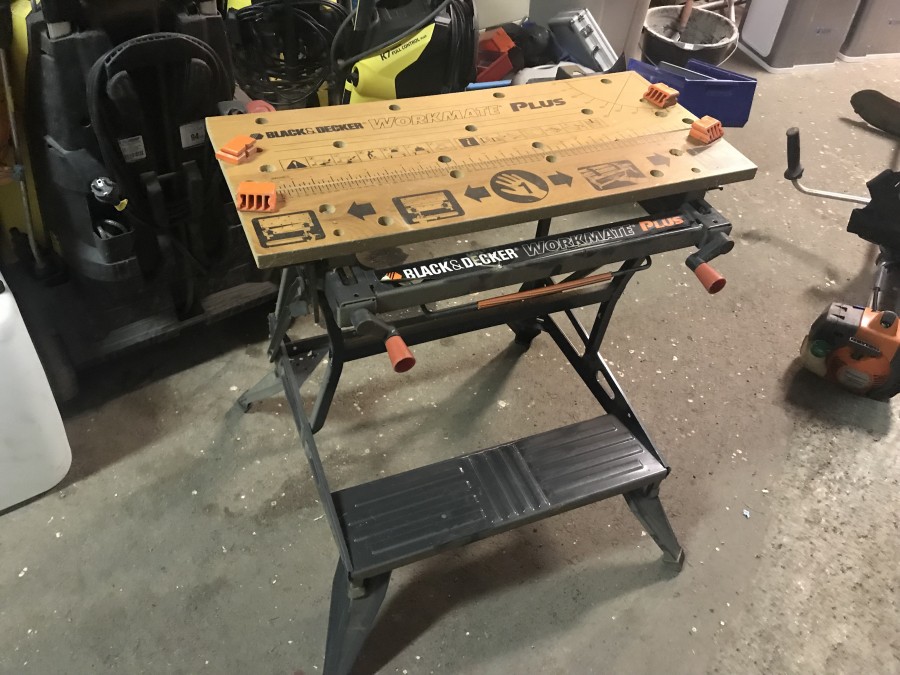 Portabel arbetsbänk 