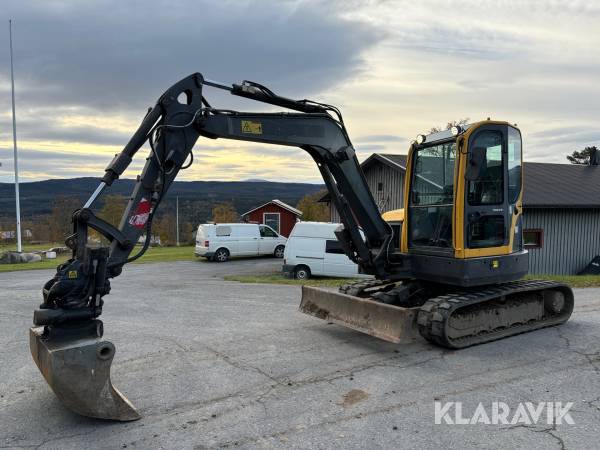 Grävmaskin Volvo ECR58