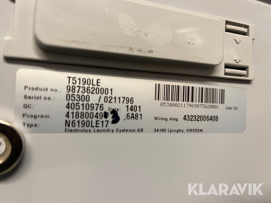 Torktummlare Electrolux T5190 LE, Täby, Klaravik auktioner