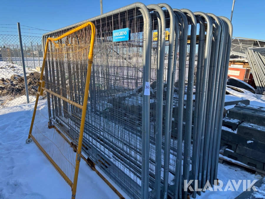 Paket med byggstängsel Nils Ahlgren 3,50m