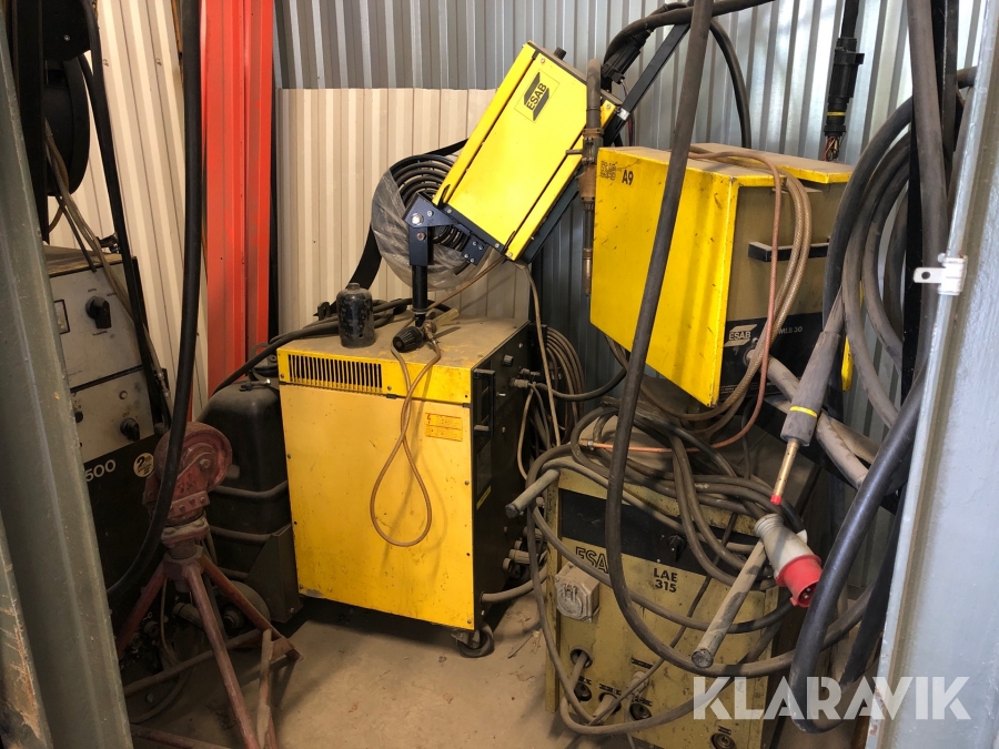 Diverse pinnsvetsar och migsvetsar Esab  