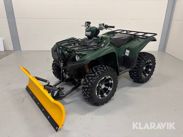ATV Yamaha Grizzly 700 EPS med snöblad