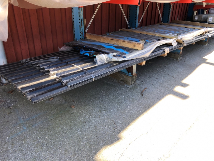 Korrugerad plåt Trp20 begagnad