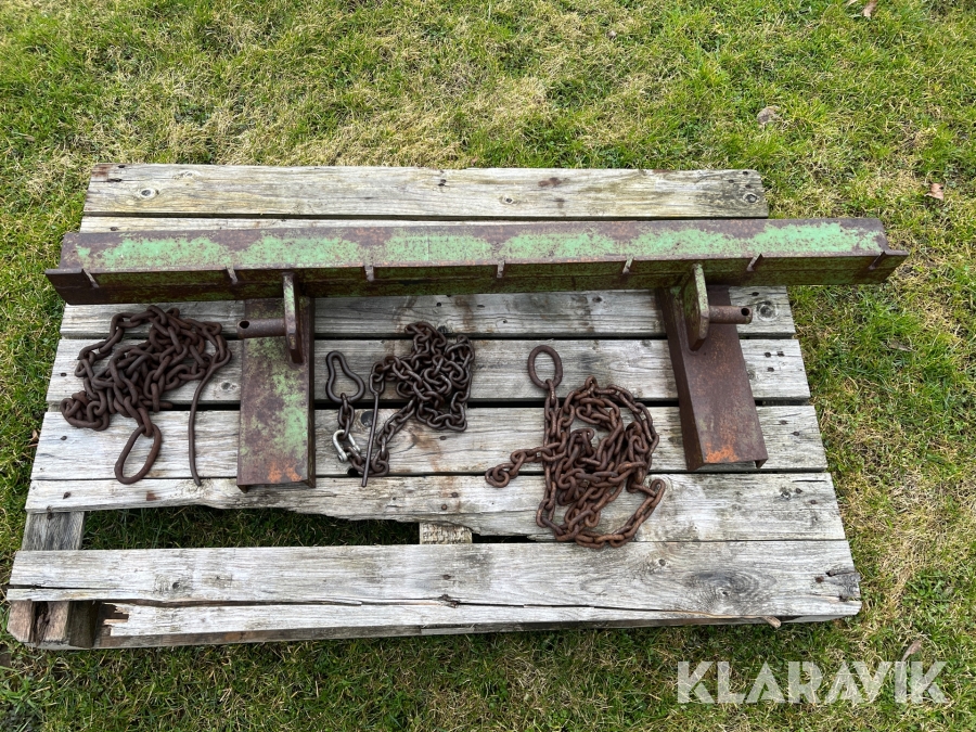 Lunningsbalk med 3st länkar