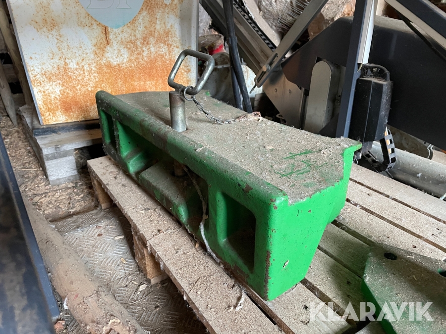 Motvikt John deere 110kg