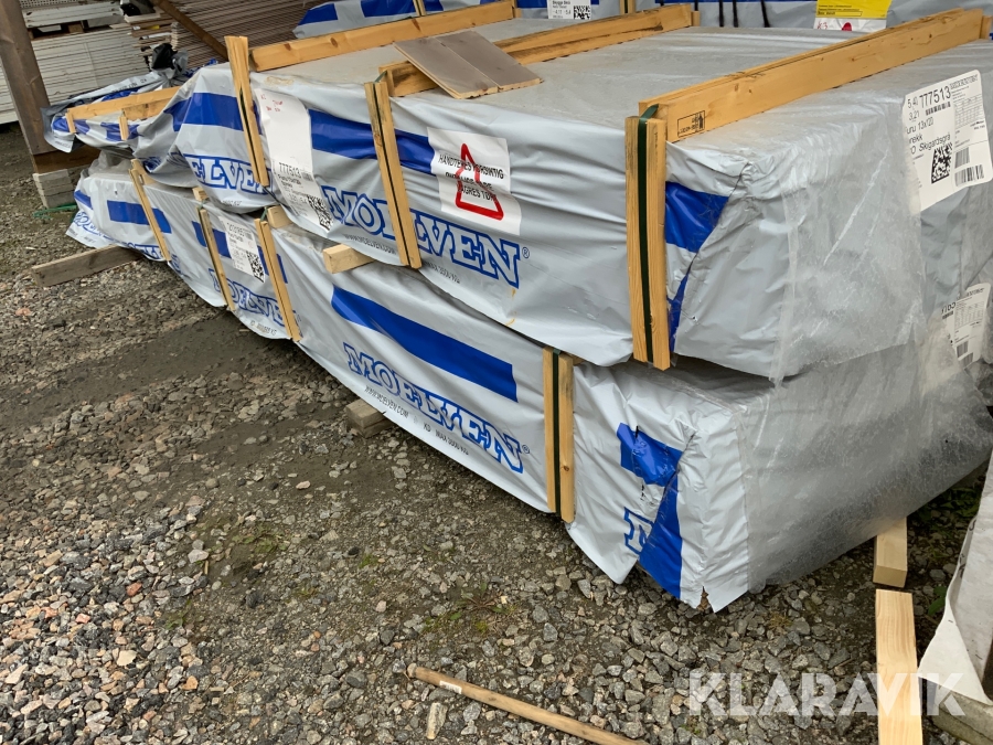 Furupanel Moelven 13x120, 240m2, skigardsgrå