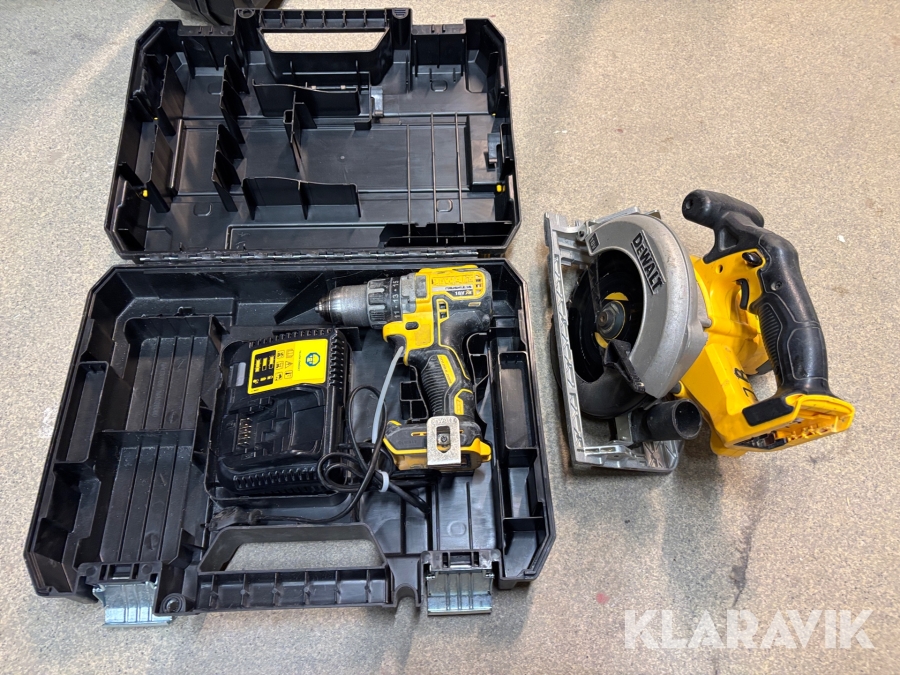 Skruvdragare & Cirkelsåg DeWalt DCD 791 & DCS 391
