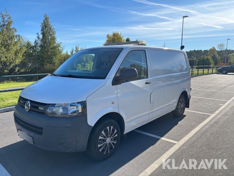 Skåpbil Volkswagen Transporter 2012, 101Hk