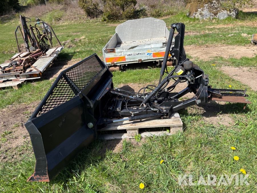 Schaktblad/Pistblad till bandvagn 2,53 m