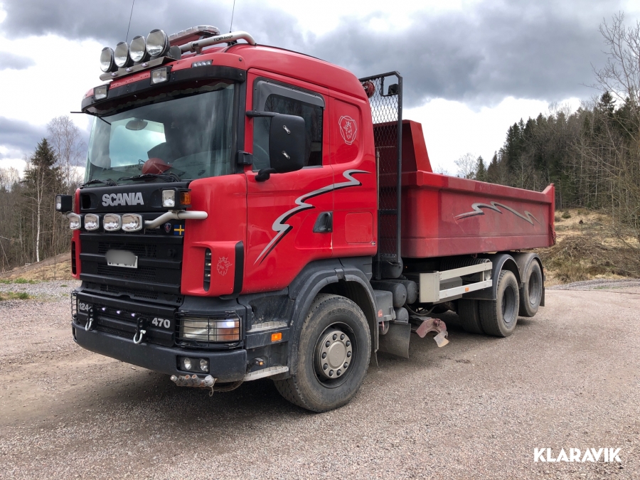 Lastbil Scania R124 med underbett