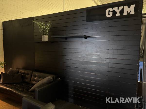 Skiljevägg med Spårpanel