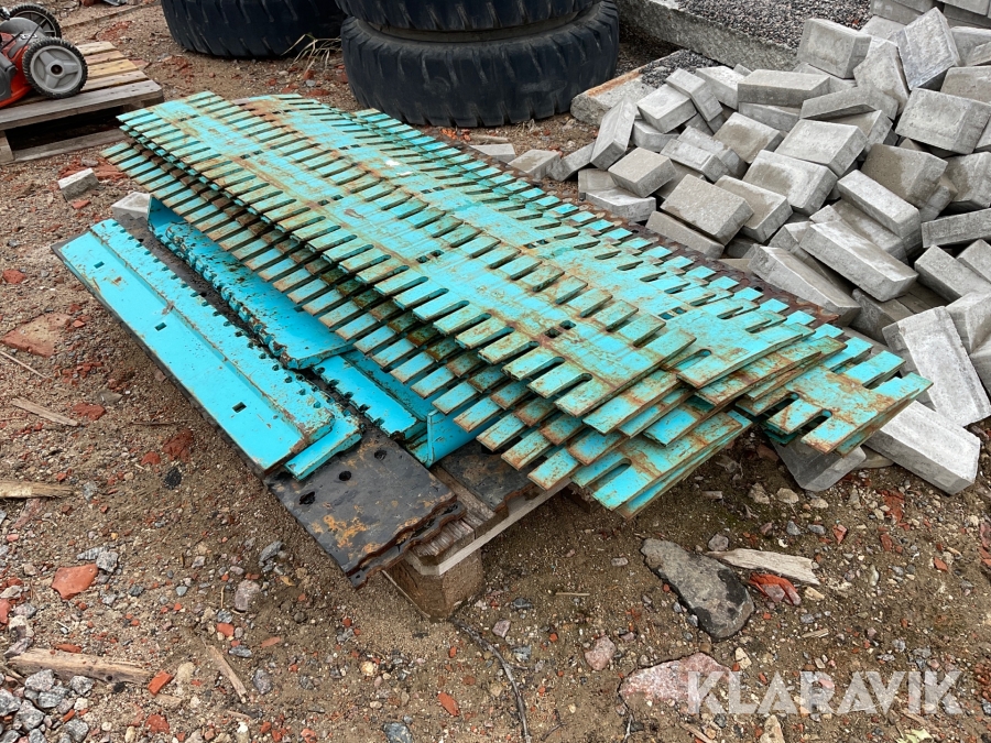 Isrivarstål / Kantstål Olofsfors ca. 30 st