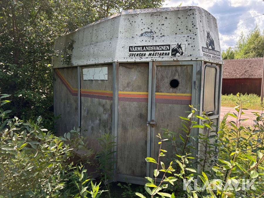 Personbilssläp Värmlandsvagnen boggivagn