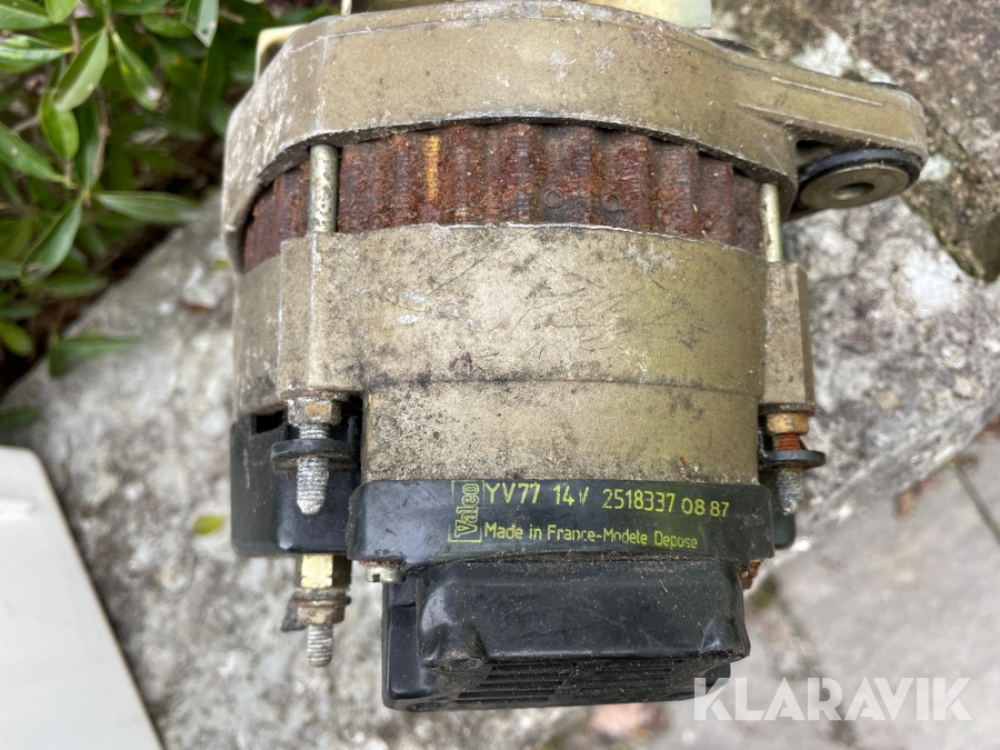 Generator Valeo, Karlskrona, Klaravik auktioner