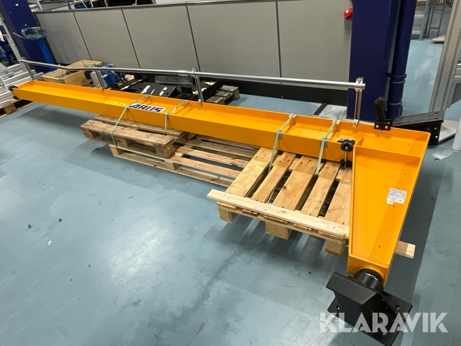 Svängarm med telfer Abus 800kg 5meter