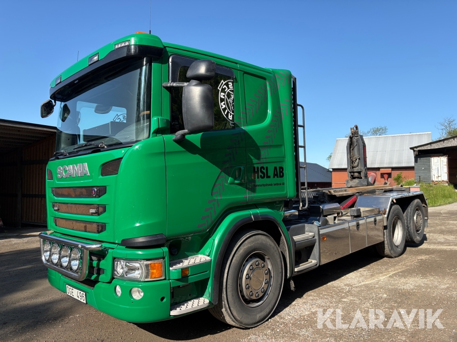 Lastväxlare Scania G450 Livab/Zetterbergs