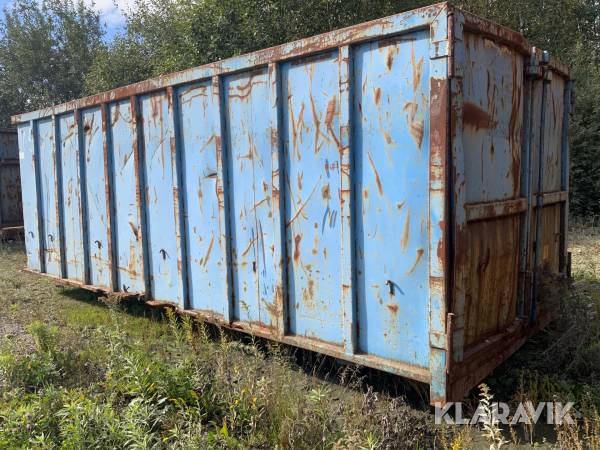 Lastväxlarcontainer 30 kubik
