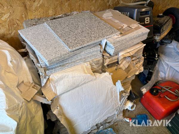 Granitplattor klinker bianco cordo klinker 38st paket