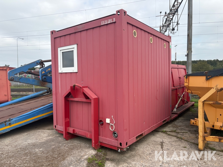 Saneringsutrustning på Lastväxlarflak