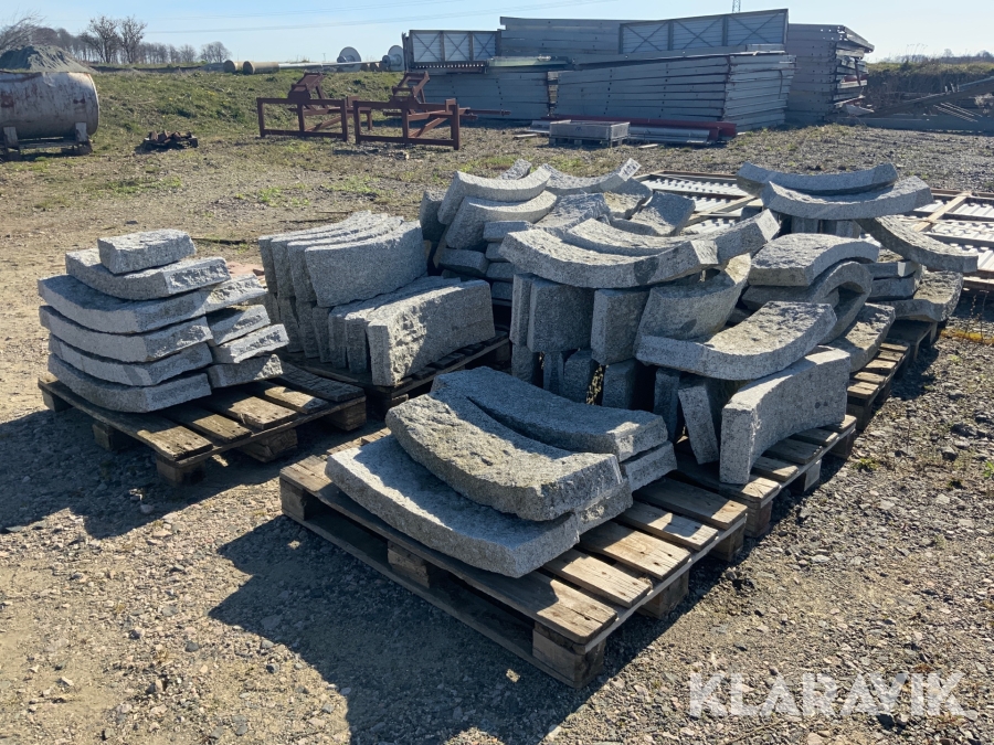 Kantsten Rund 8 pall ca 12 st per pall