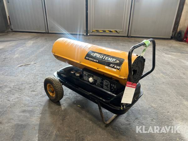 Luftvärmare värmevexlad Protemp PT-125T-KFA