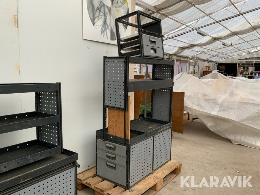 Verktygsinredning för skåpbil Modul System