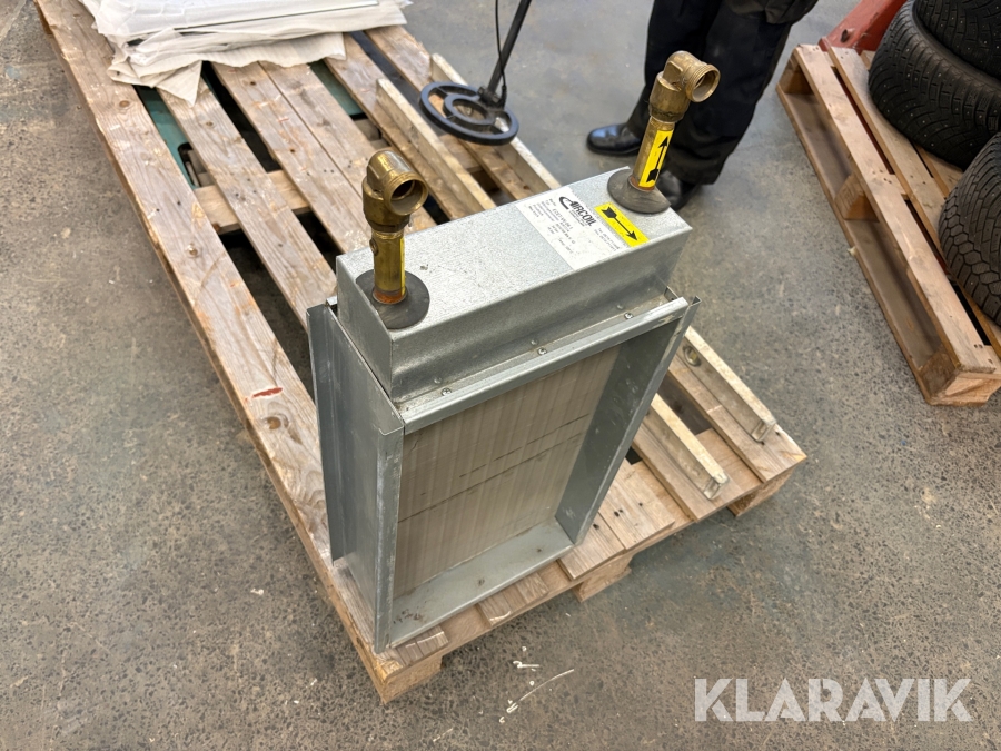Värmeväxlare Aircoil Ecet-vv06-1 till ventilation  1st