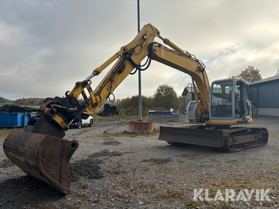 Grävmaskin Kobelco E135SR-1ES med tiltrotator Engcon