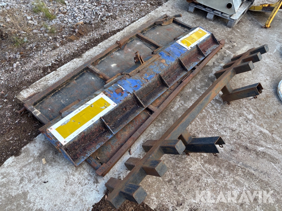 Puttbalk, spridarlucka och schaktläm