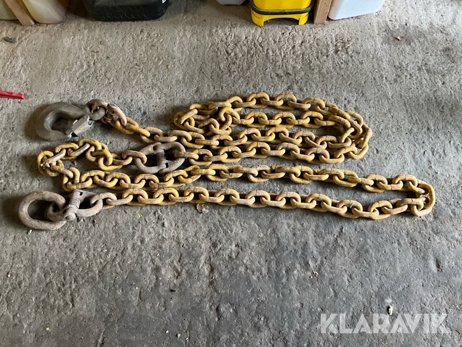 Kraftig kätting 6,5 m