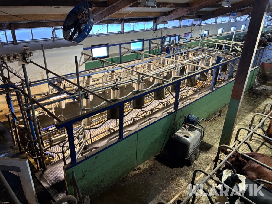 Mjölkgrop Delaval 8x2