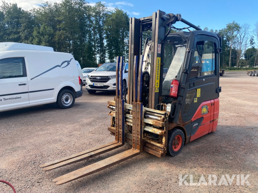 Elektrisk motviktstruck Linde E16 EVO