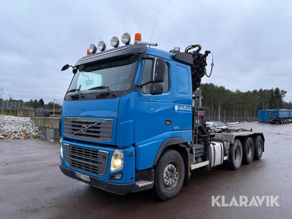 Lastväxlare Volvo FH16 540 med Hiab kran